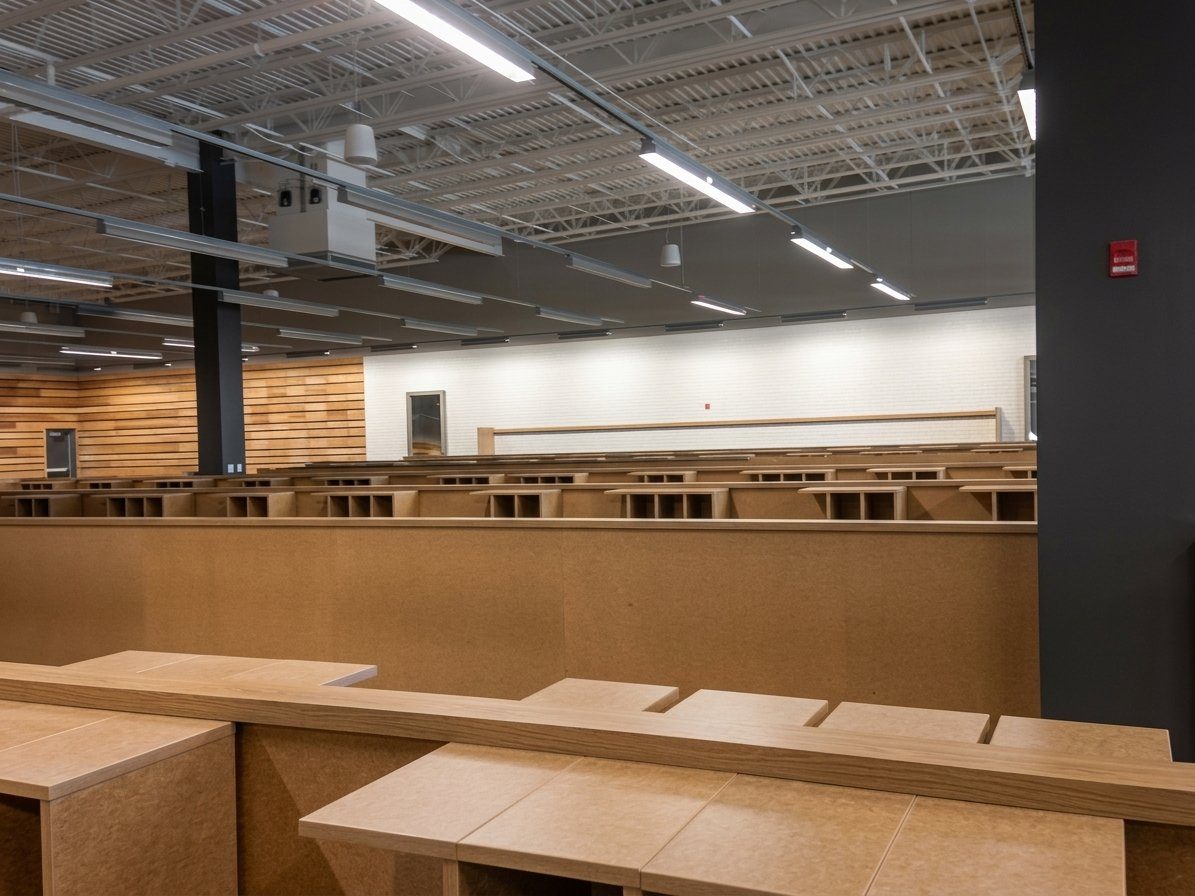 DSW interior construction, Capitol Heights, MD